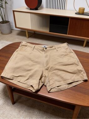 Men's Khaki Cotton Shorts - Southern Lore